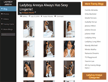 Tablet Screenshot of lady-boyareeya.com